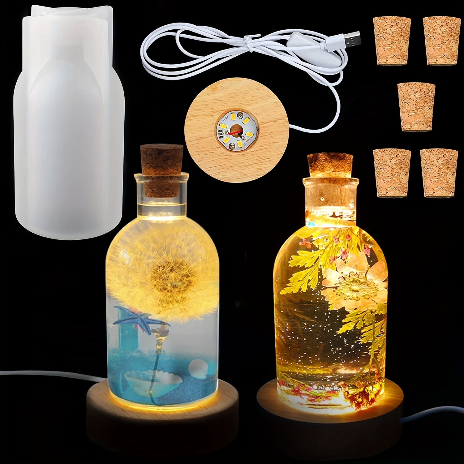 Resin Art Equipment - Conjunto de moldes de resina para