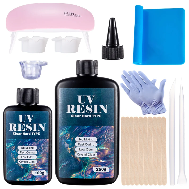 Resin Art Equipment - Kit de cola de resina uv