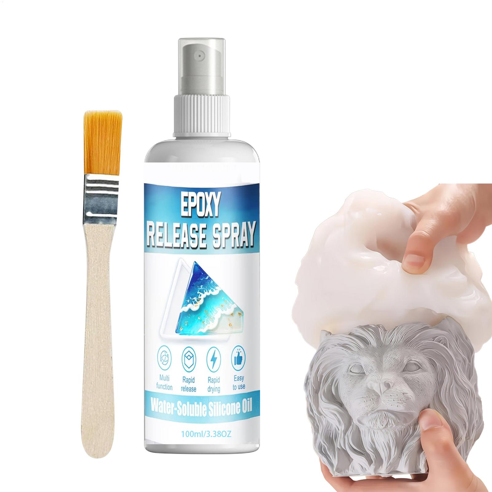 Release Spray Silicone - Spray de silicone para resina epóxi,