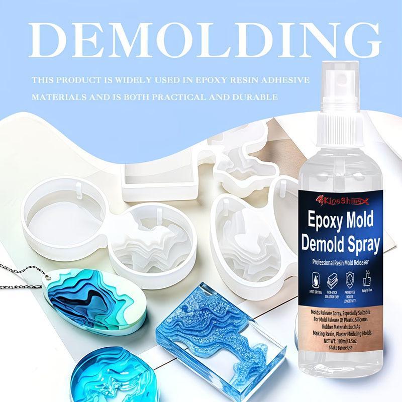 Release Spray Silicone - Spray Desmoldante para Resina Epóxi e