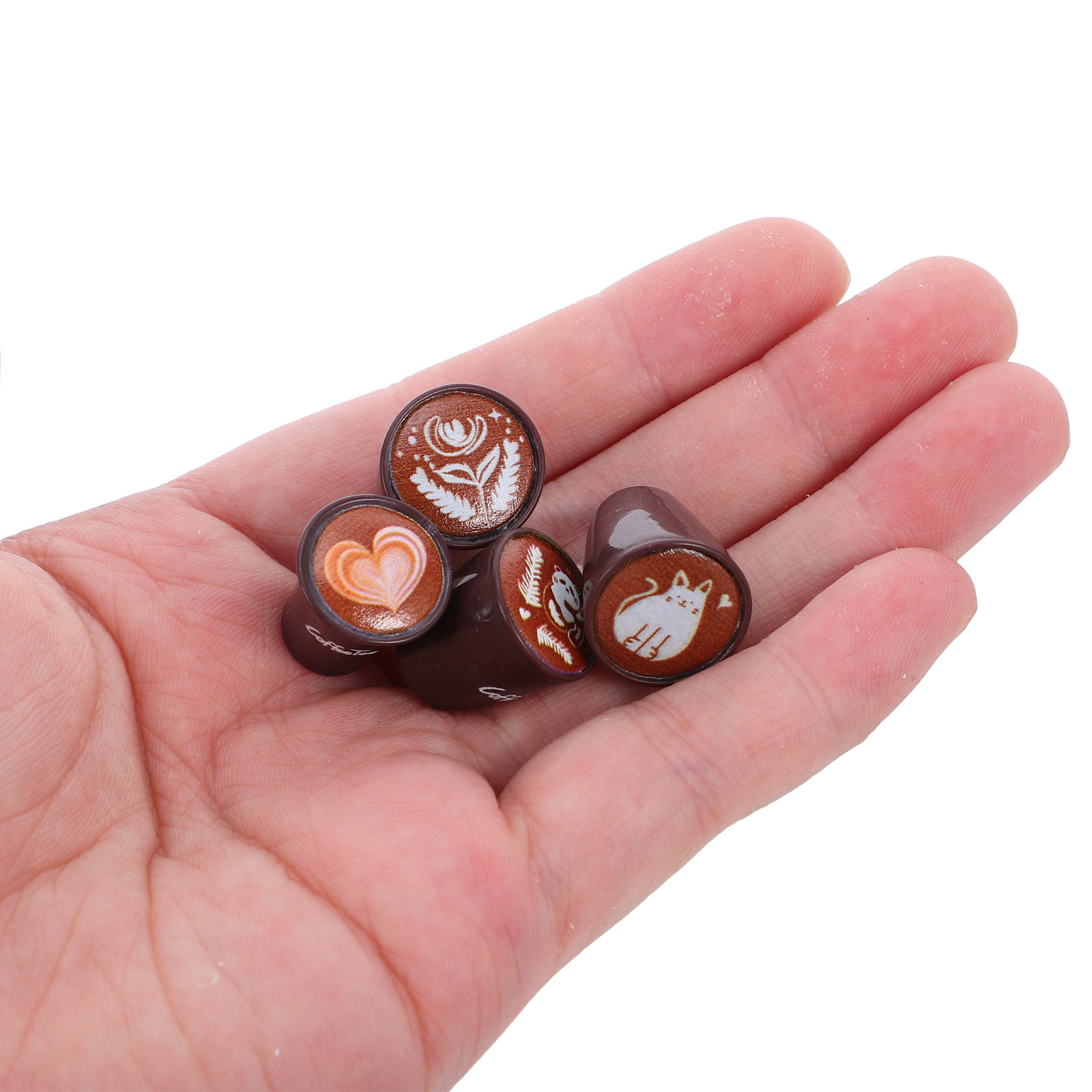 Resin Art Case - 90 Peças Mini Xícaras de Café
