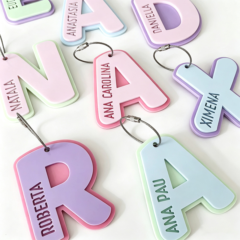 Resin Art Alphabet - Chaveiro Personalizado com Nome em Letras