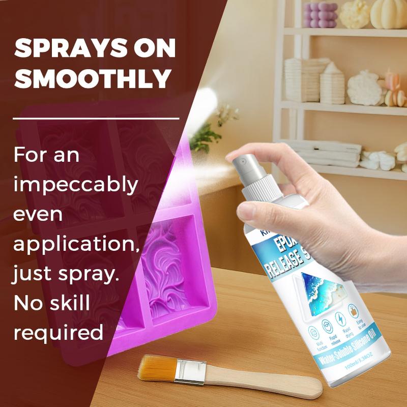 Release Spray Silicone - Novo Spray Desmoldante para Moldes de