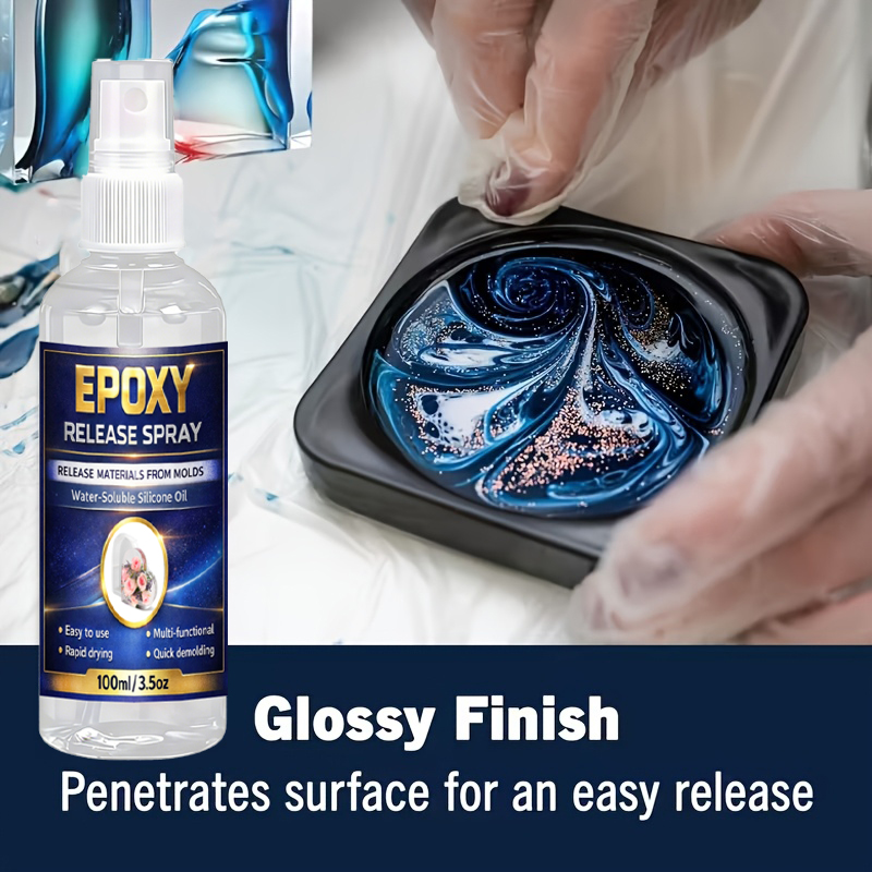 Release Spray Silicone - Spray Desmoldante de Silicone - Secagem