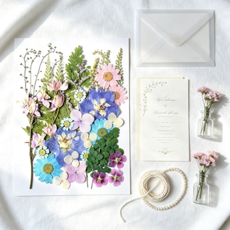 Resin Art Baby - Kit de flores secas e prensadas,