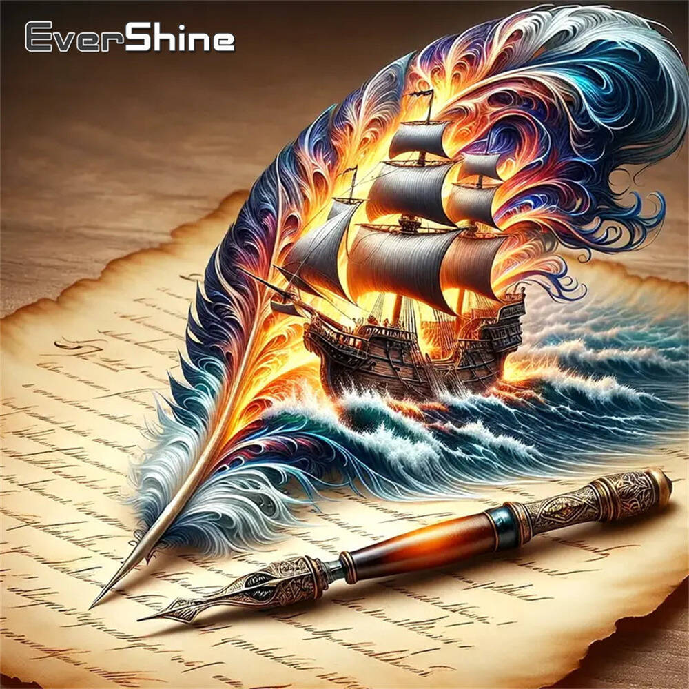 Resin Art Wallpaper - Evershine pintura diamante cão animal dos