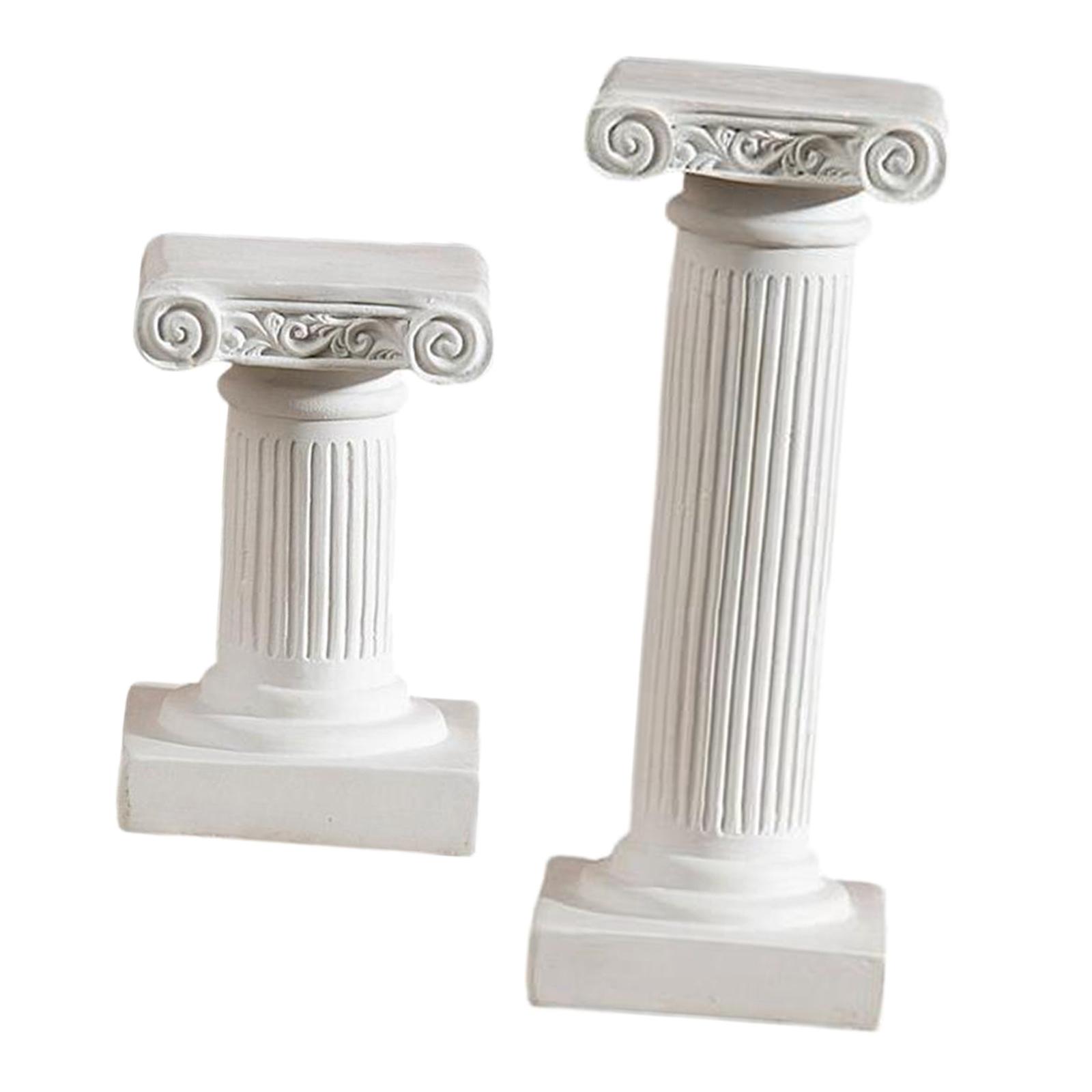 Mini Colunas Gregas de Resina  - Resin Art Wedding Gift avaliação e preço