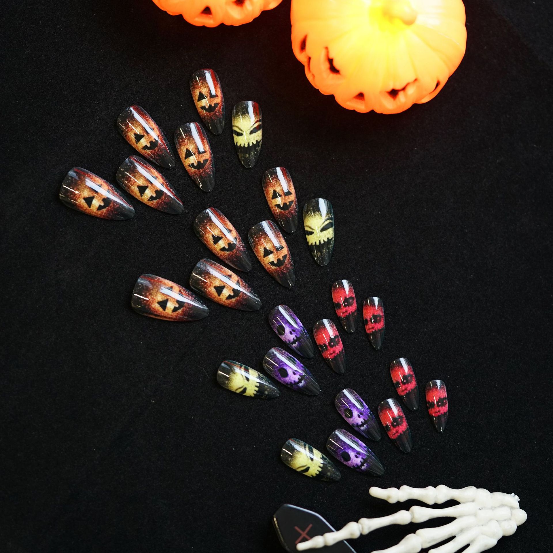 24 pçs 2025 halloween 3d olho  - Resin Art Case avaliação e preço