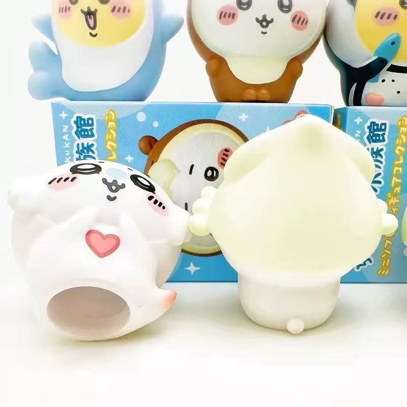 8 peças/caixa Figuras Kawaii C - Resin Art Case avaliação e preço