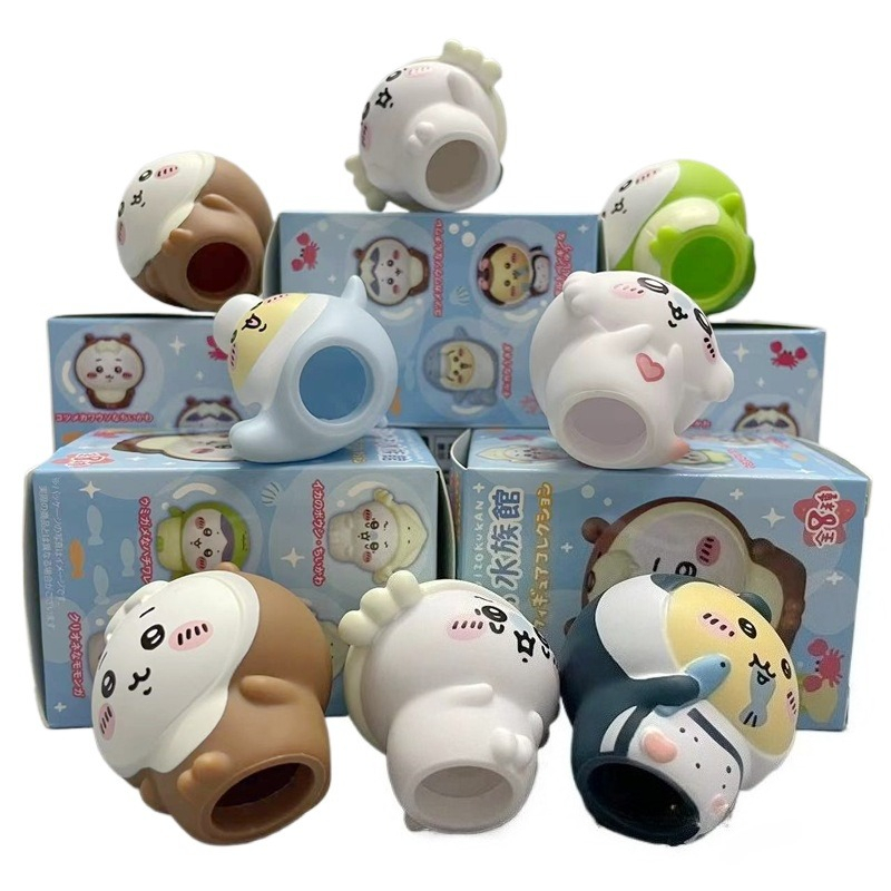 8 peças/caixa Figuras Kawaii C - Resin Art Case avaliação e preço