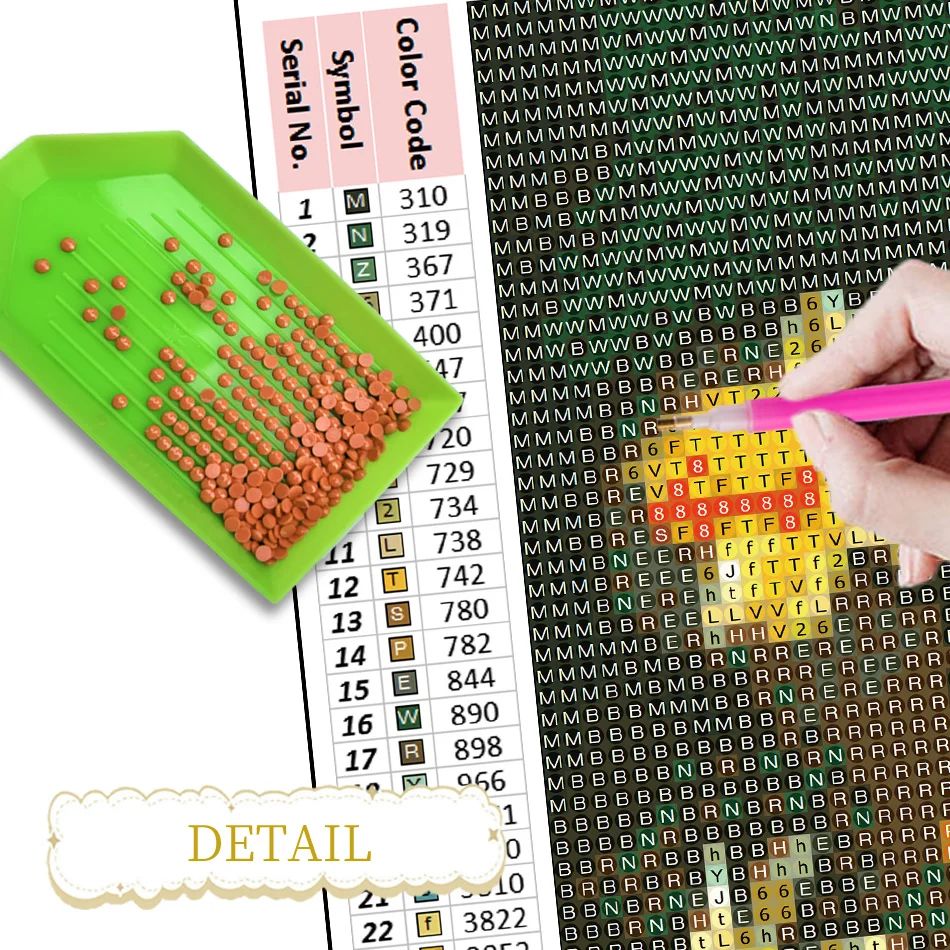 RUOPOTY Pintura Diamante: Deco - Resin Art Wallpaper avaliação e preço