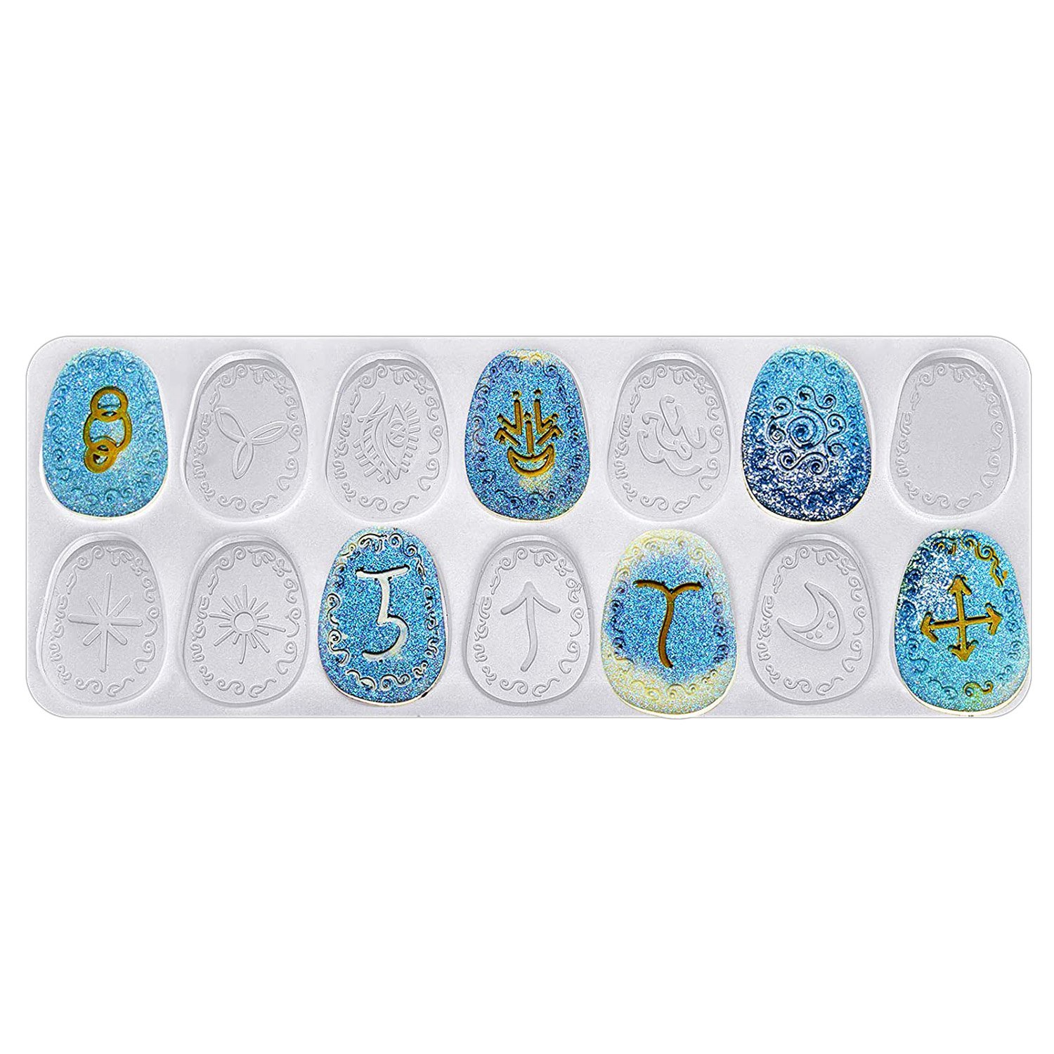 Molde de Silicone ABWZ-Witch R - Resin Art Alphabet avaliação e preço
