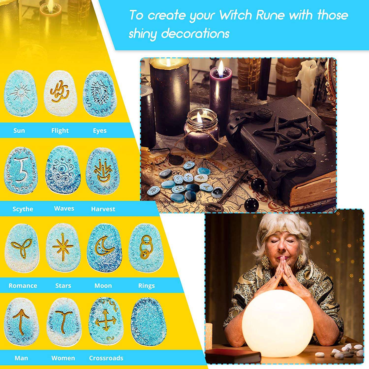 Molde de Silicone ABWZ-Witch R - Resin Art Alphabet avaliação e preço