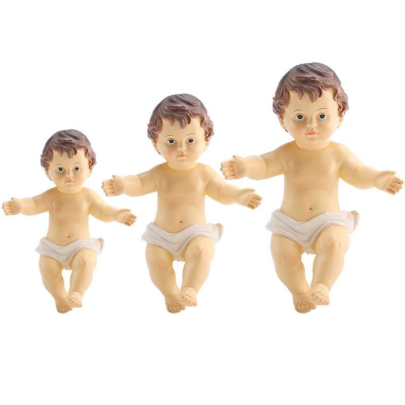 6cm/10cm/15cm bebê jesus bonec - Resin Art Baby avaliação e preço