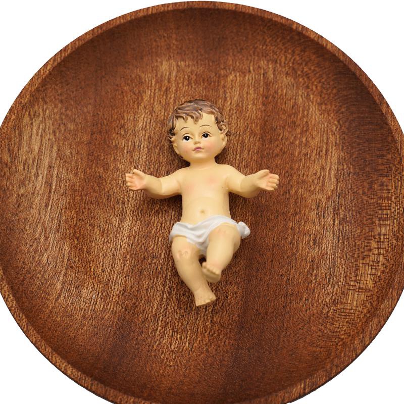 6cm/10cm/15cm bebê jesus bonec - Resin Art Baby avaliação e preço