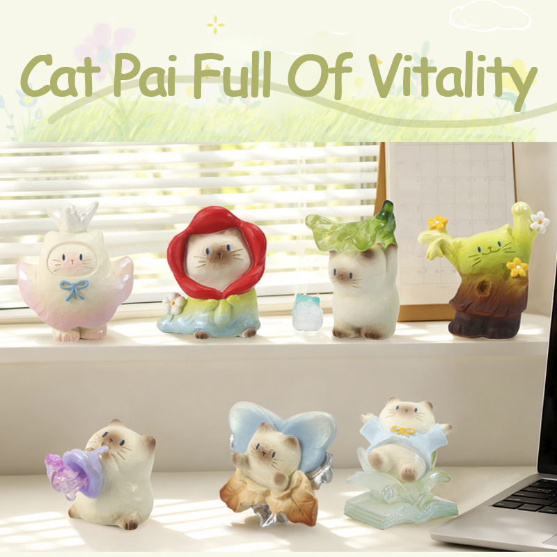 Cat Pai Série Cheia de Vitalid - Resin Art Case avaliação e preço