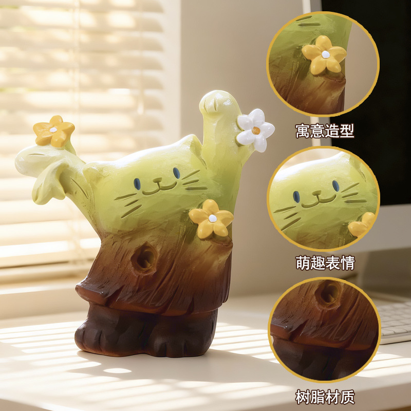 Cat Pai Série Cheia de Vitalid - Resin Art Case avaliação e preço