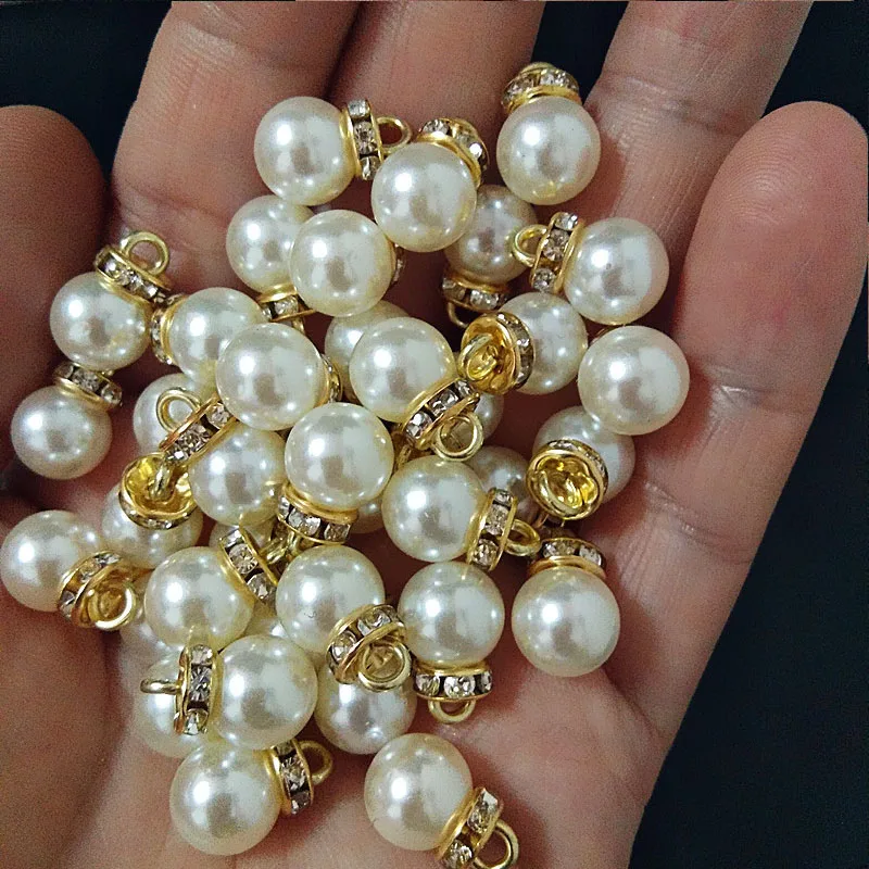 30 pçs redondo pérola diamante - Resin Art Wedding Gift avaliação e preço