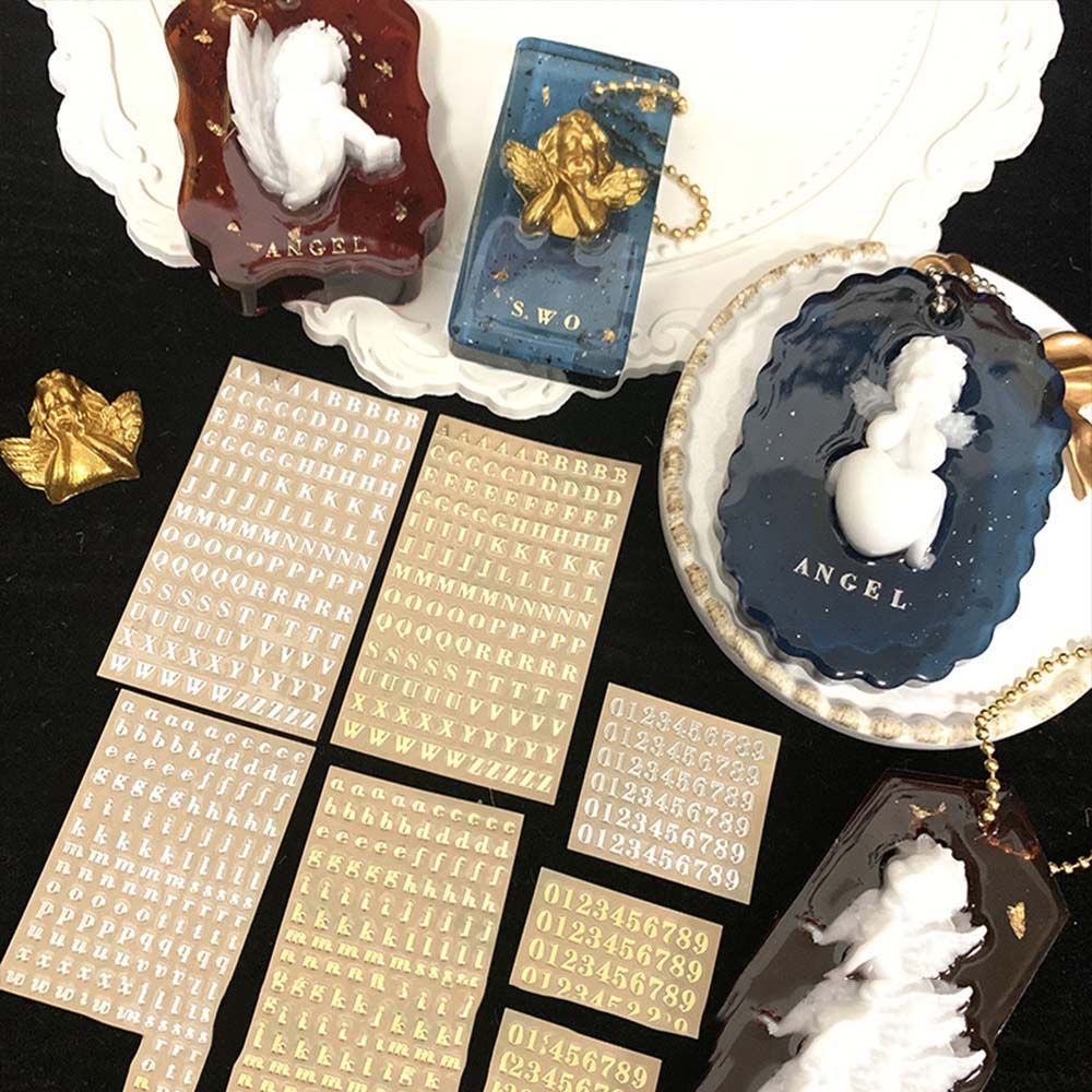 Epóxi Resina Enchimento Inglês - Resin Art Alphabet avaliação e preço