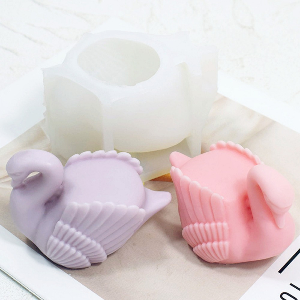 Molde de vela de silicone cisn - Resin Art Wedding Gift avaliação e preço