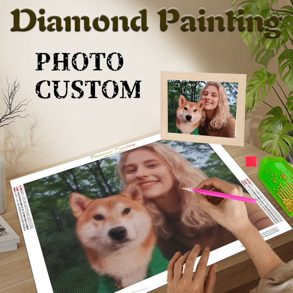 Pintura em Diamante PhotoCusto - Resin Art Wedding Gift avaliação e preço