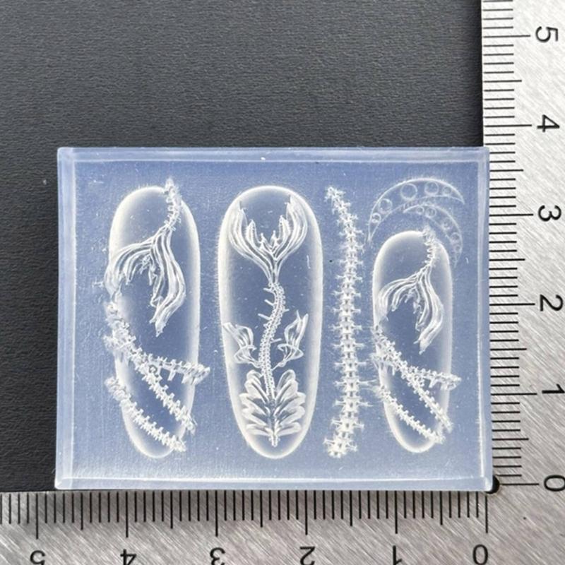 Molde silicone para arte unhas - Resin Art Equipment avaliação e preço