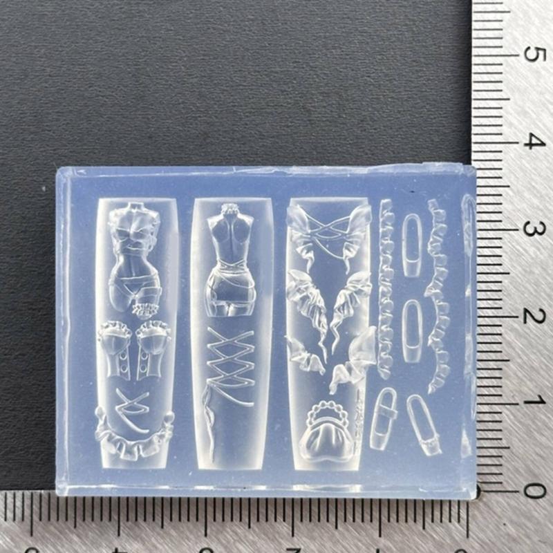 Molde silicone para arte unhas - Resin Art Equipment avaliação e preço