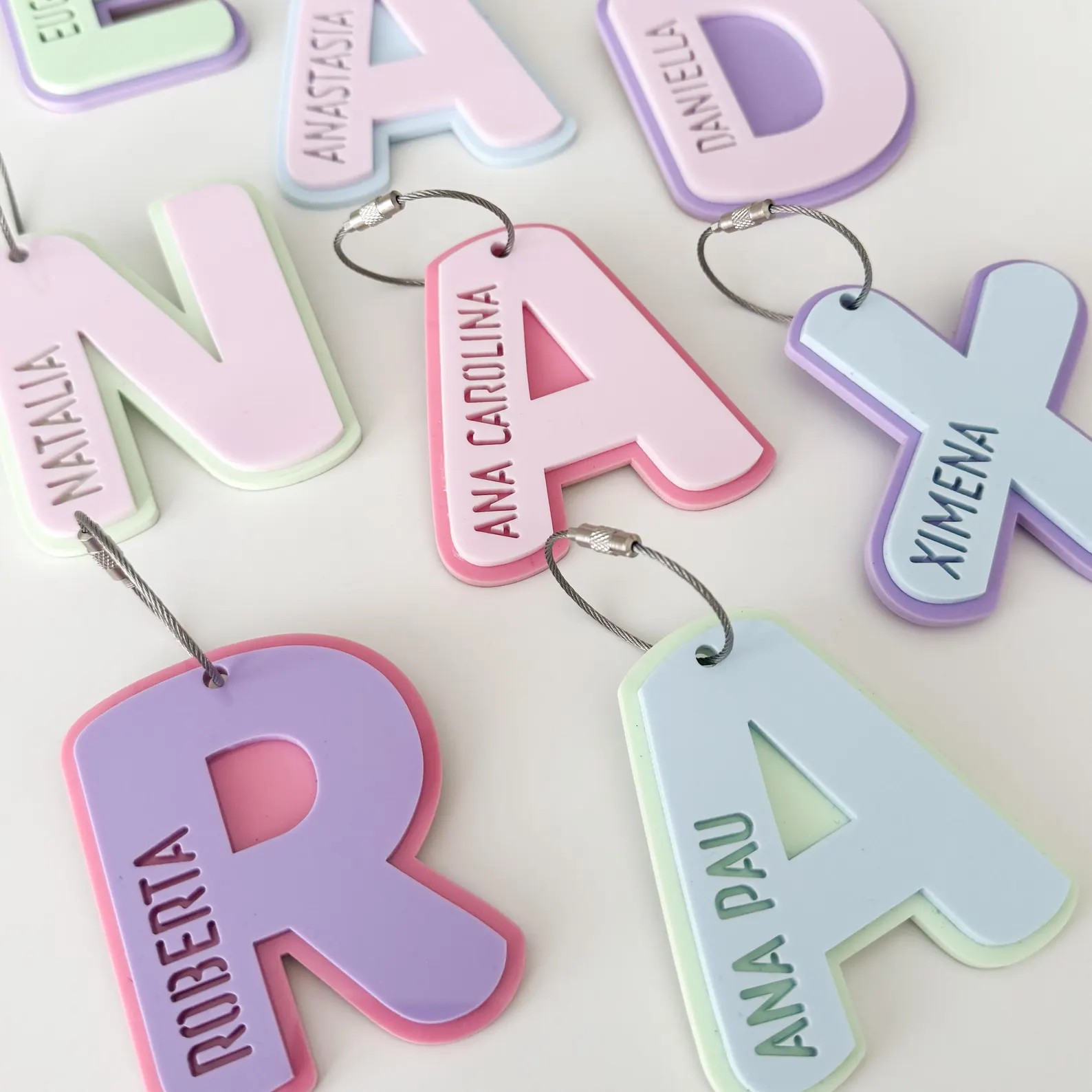 Chaveiro Personalizado com Nom - Resin Art Alphabet avaliação e preço