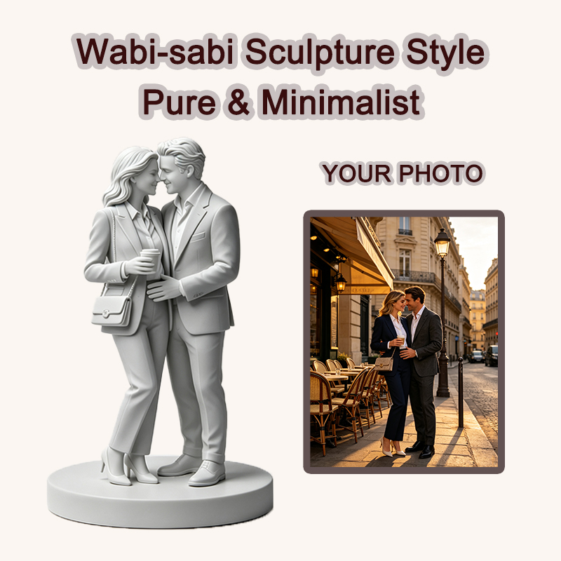 Estatueta de casal personaliza - Resin Art Wedding Gift avaliação e preço