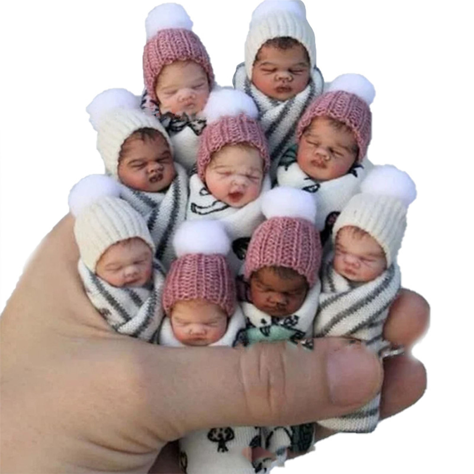 Bonecas Bebê Reborn de 7cm, Mi - Resin Art Baby avaliação e preço