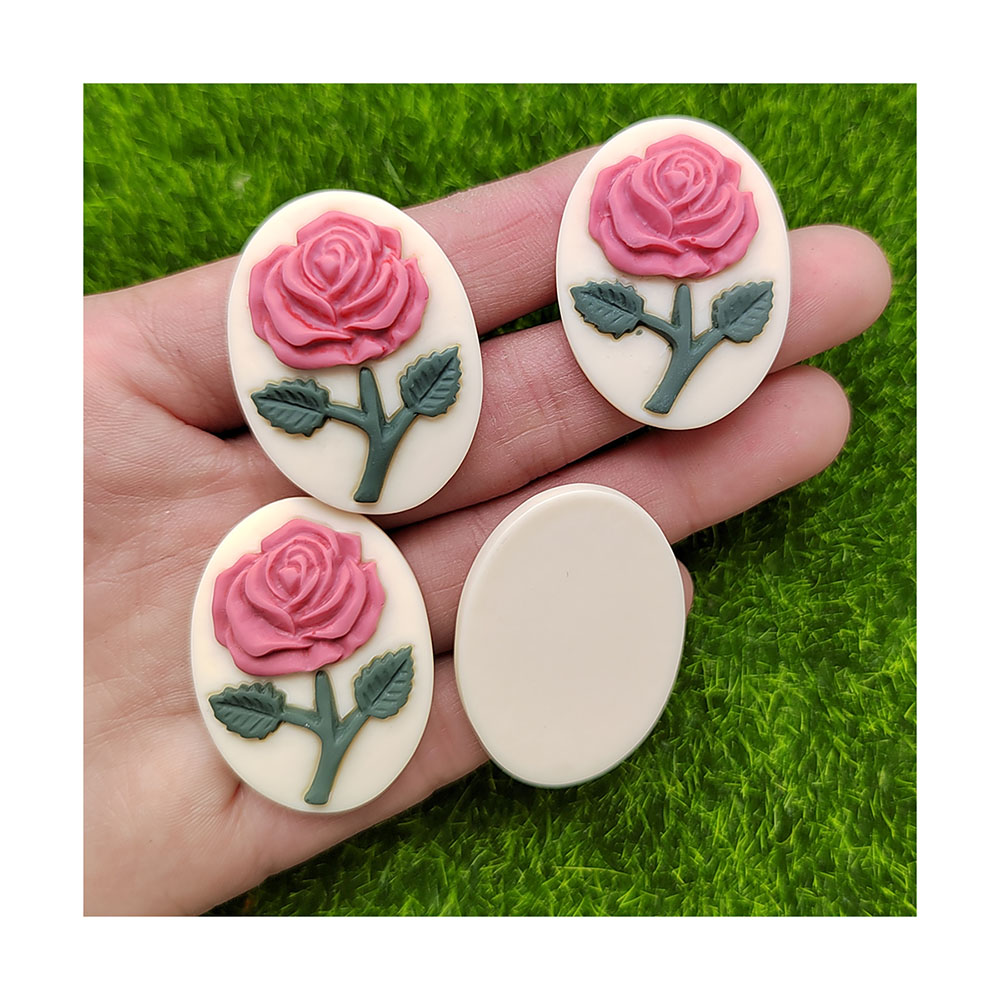 Forma Oval Flatback Resina Flo - Resin Art Alphabet avaliação e preço