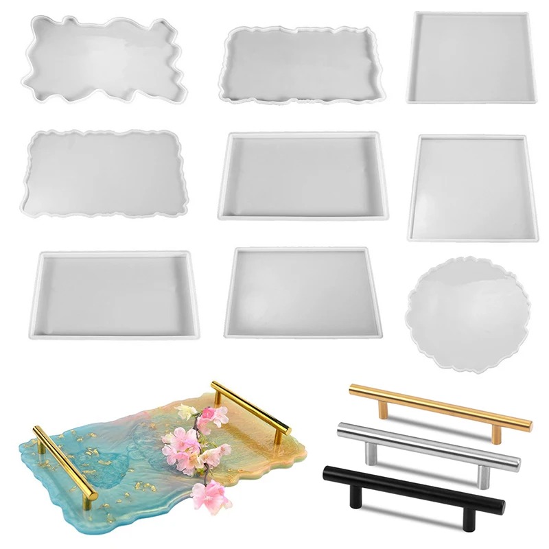 Bandeja de resina epóxi molde  - Resin Art Equipment avaliação e preço