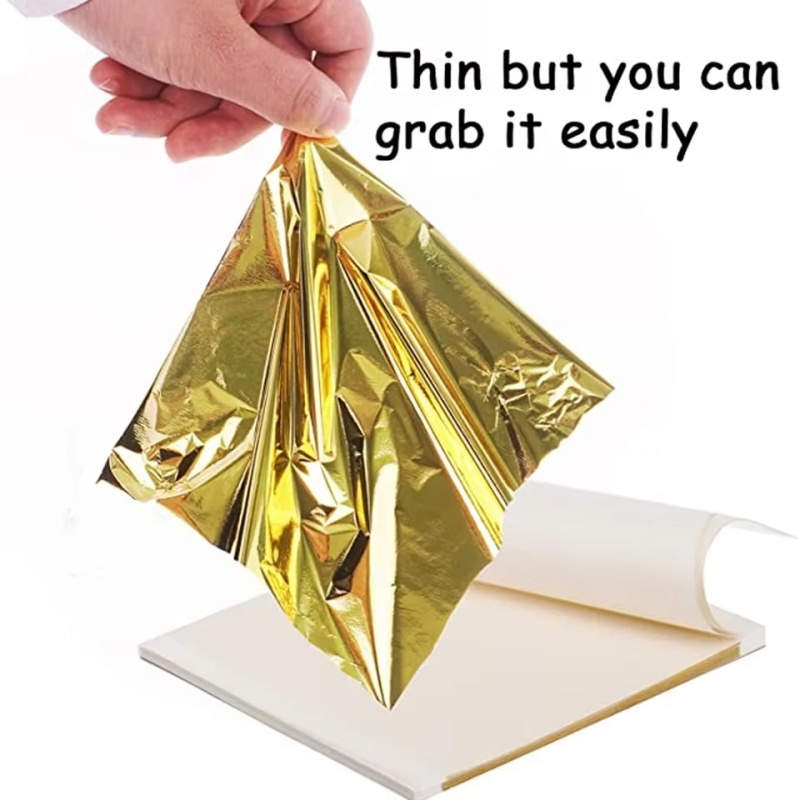 100 Folhas de Imitação de Ouro - Resin Art Wedding Gift avaliação e preço