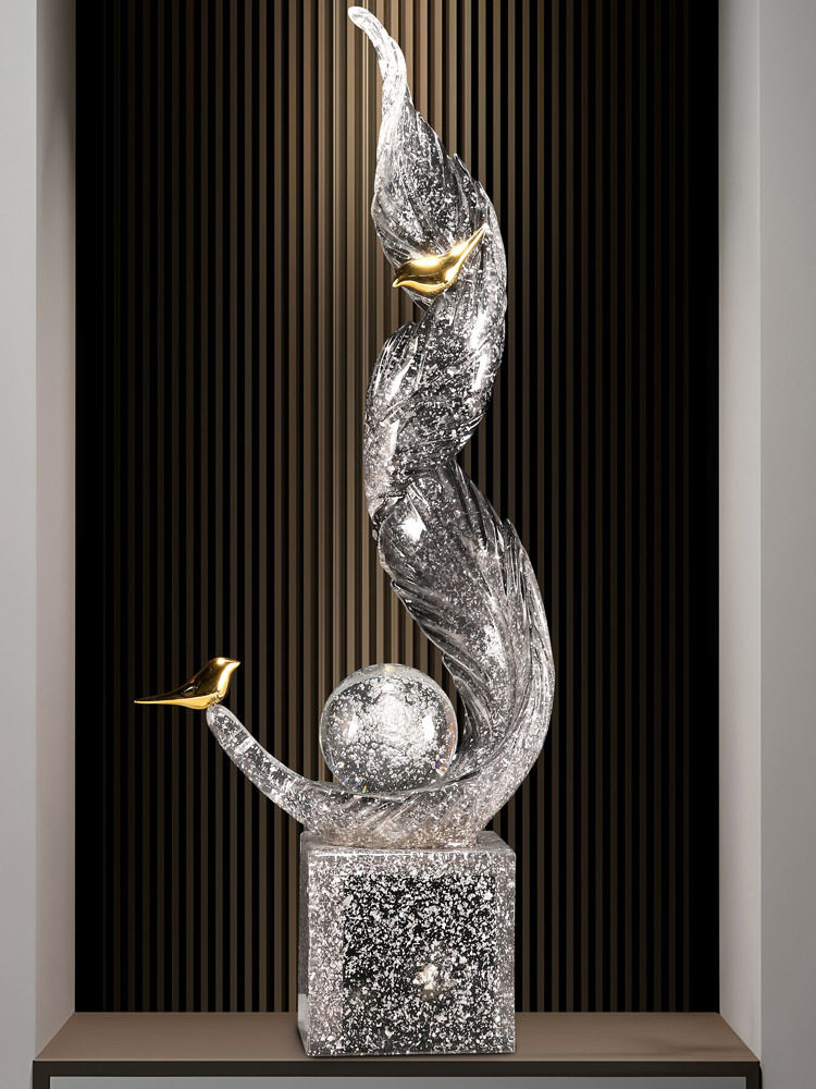 Decoração de Casa Luxuosa para - Resin Art Wedding Gift avaliação e preço