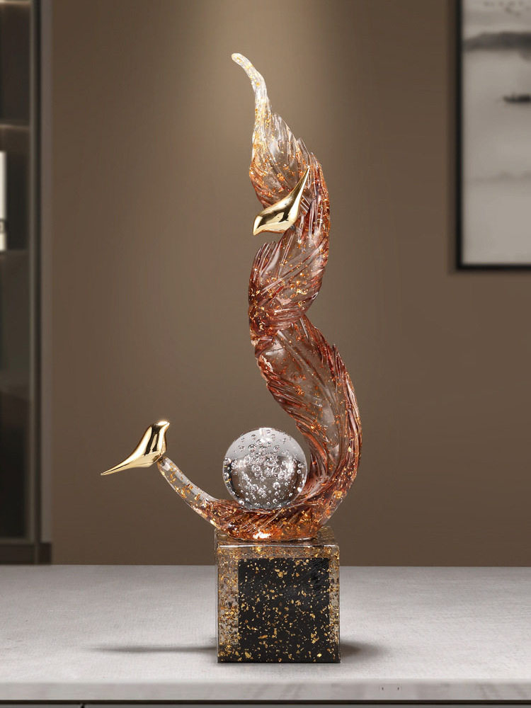 Decoração de Casa Luxuosa para - Resin Art Wedding Gift avaliação e preço