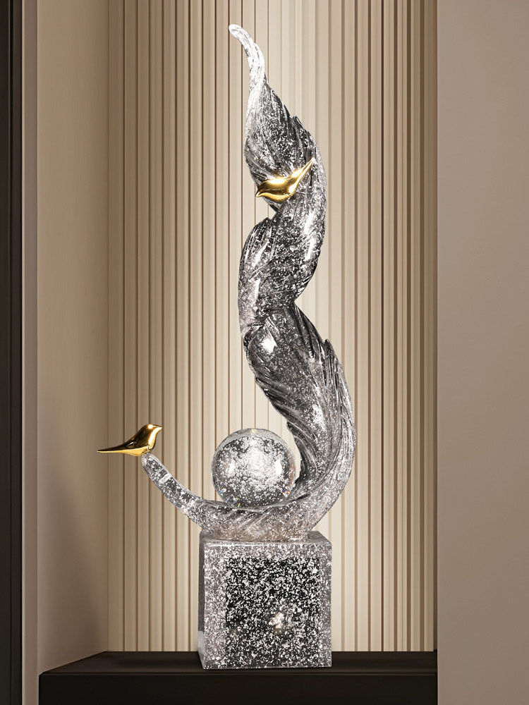 Decoração de Casa Luxuosa para - Resin Art Wedding Gift avaliação e preço
