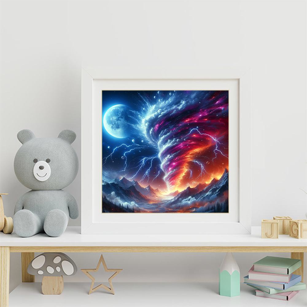 Pintura Diamante Quadrada Comp - Resin Art Wallpaper avaliação e preço