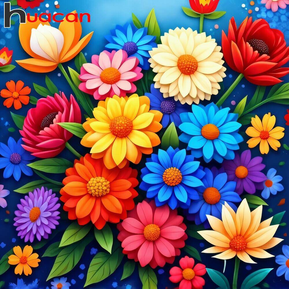 Huacan diamante arte mosaico k - Resin Art Wallpaper avaliação e preço