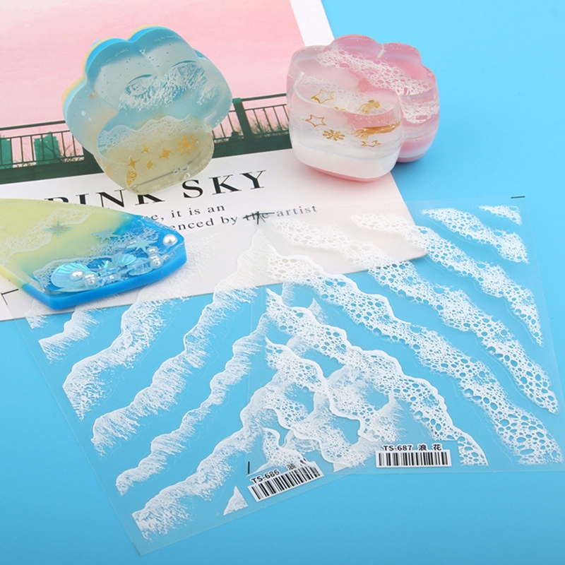 Wave Sticker Enchimento De Cri - Resin Art Equipment avaliação e preço